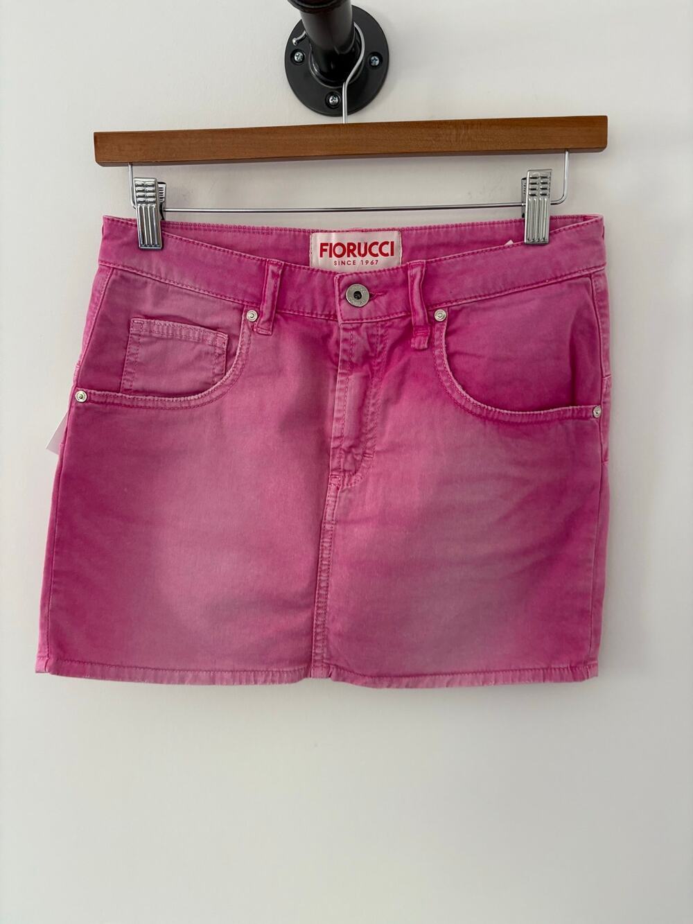 NWT Fiorucci Mini Gonna Skirt Size 42 US 6